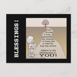 Long Journey Postkarte