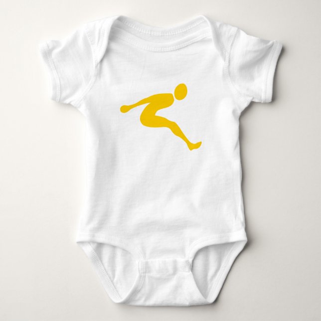 Long Jump - Amber Baby Strampler (Vorderseite)