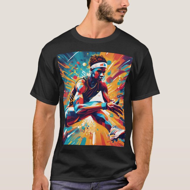 Long Jump Sports T - Shirt (Vorderseite)