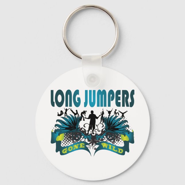 Long Jumpers Gone Wild Schlüsselanhänger (Vorderseite)