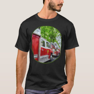Long Line of Fire Design Yoga-Shirt T-Shirt