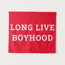 Long Live Boyhood Boy's Room Kinderzimmer