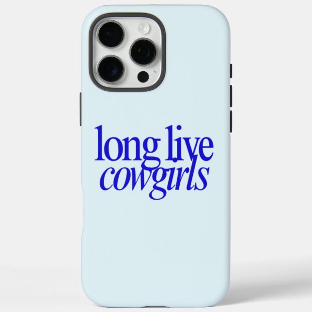 Long Live Cowgirls Handy Case (Rückseite)