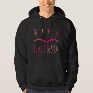 Long Live Frida Kahlo Mexikanische Bilder Art Pain Hoodie