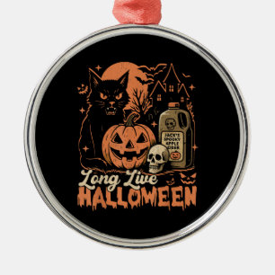 Long Live Halloween Ornament Aus Metall