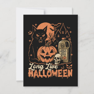 Long Live Halloween Postkarte