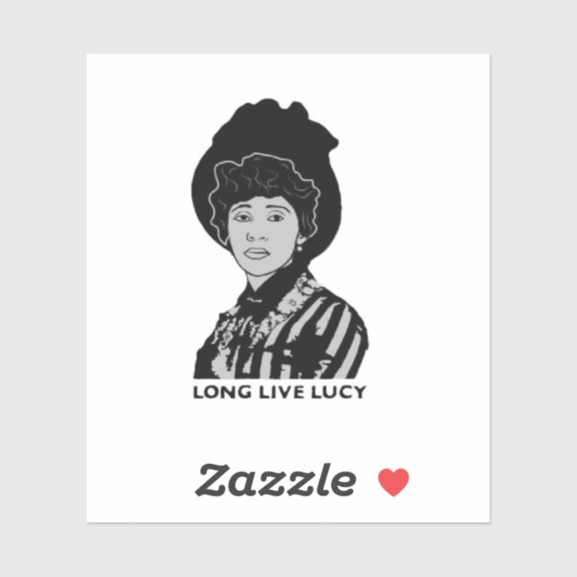 Long Live Lucy Sticker (Blatt)
