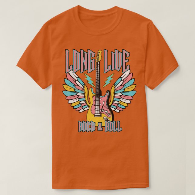 Long live Rock and Roll T-Shirt (Design vorne)