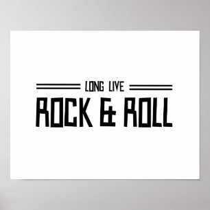 Long Live Rock & Roll Poster