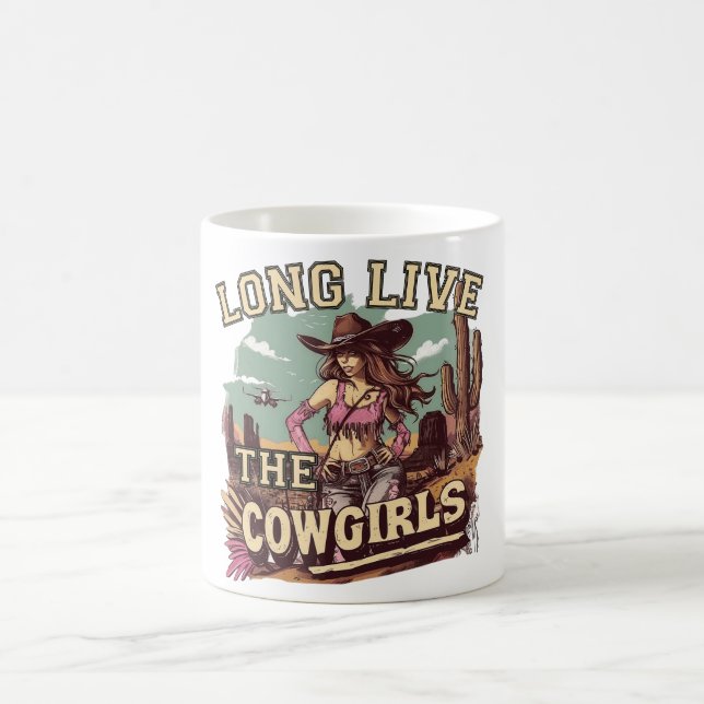Long live the cowgirl kaffeetasse (Mittel)