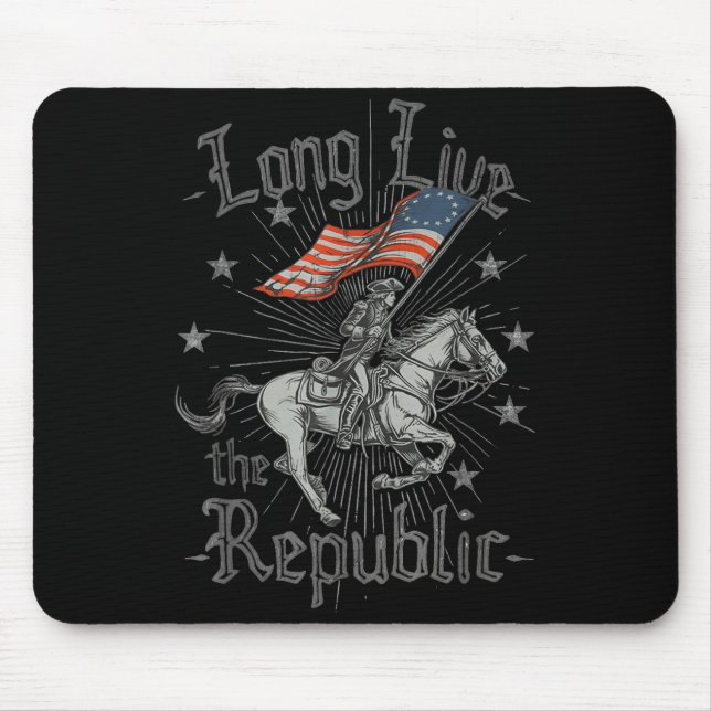 Long Live The Republic Us  Mousepad (Vorne)