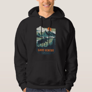 Long Long Honeymoon LOLOHO Gros Ventre Wilderness Hoodie