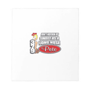 Long Nose Pete Notizblock