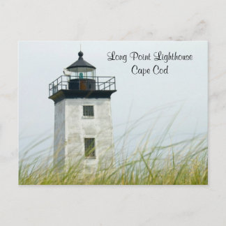 Long Point Light Provincetown Cape Cod Post Card Postkarte