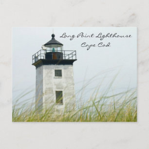 Long Point Light Provincetown Cape Cod Post Card Postkarte