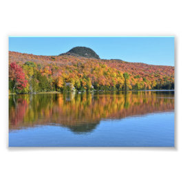 Long Pond im Herbst, Westmore, Vermont Fotodruck