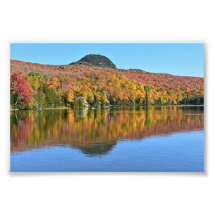 Long Pond im Herbst, Westmore, Vermont Fotodruck