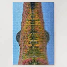 Long Pond im Herbst, Westmore, Vermont Puzzle