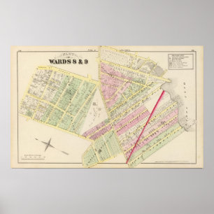 Long Pond und Cranston Street Baptist Church Poster