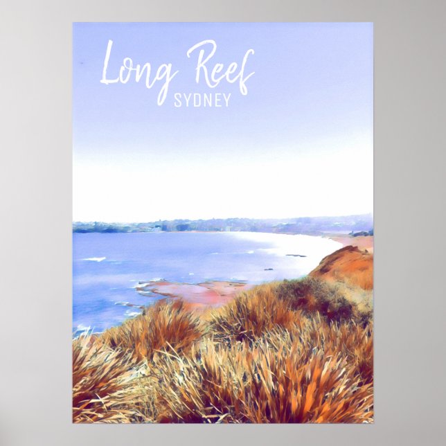 Long Reef Nordstrände Sydney Poster (Vorne)
