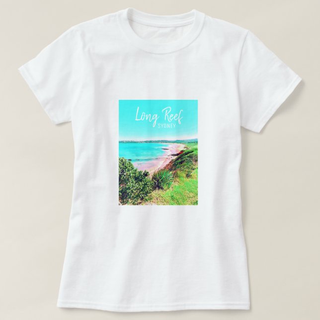 Long Reef Sydney Beach Australien Reisen T-Shirt (Design vorne)
