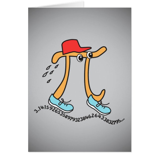 Long Running Pi © - Funny Pi Typ (Vorne)