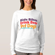 Long Sleeve T - Bikes-Bierhunde T - Shirt