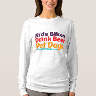 Long Sleeve T - Bikes-Bierhunde T - Shirt