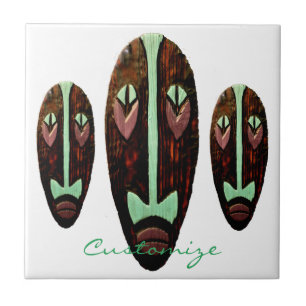 Long Tiki Mask Thunder_Cove Fliese