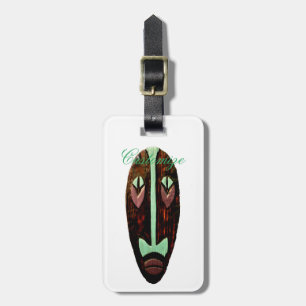 Long Tiki Mask Thunder_Cove Gepäckanhänger