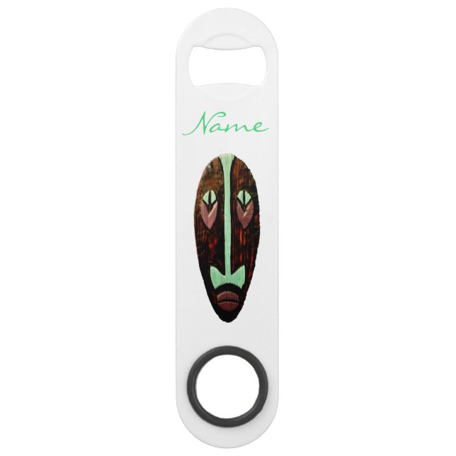Long Tiki Mask Thunder_Cove Speed Flaschenöffner (Vorderseite)