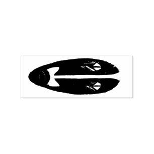 Long Tiki Maske Thunder_Cove Gummistempel