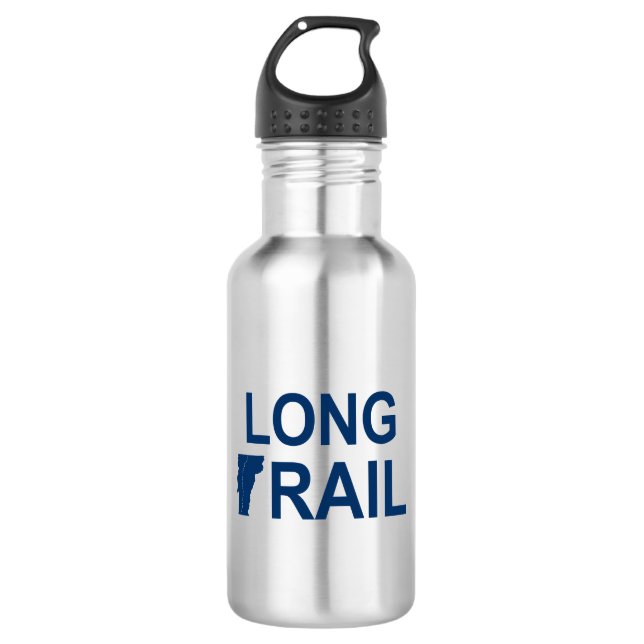 Long Trail Vermont Edelstahlflasche (Vorderseite)