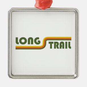Long Trail Vermont Ornament Aus Metall