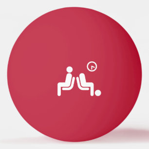 Long Wait Sign Tischtennisball