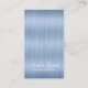 Long Wavy Blue Hair 4 Stylist Salon Business Cards Visitenkarte (Vorderseite)