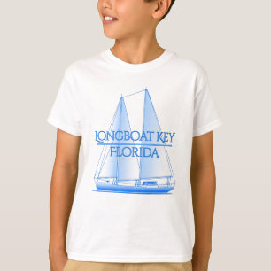 Longboat Key Coastal Nautical Segelsegler T-Shirt