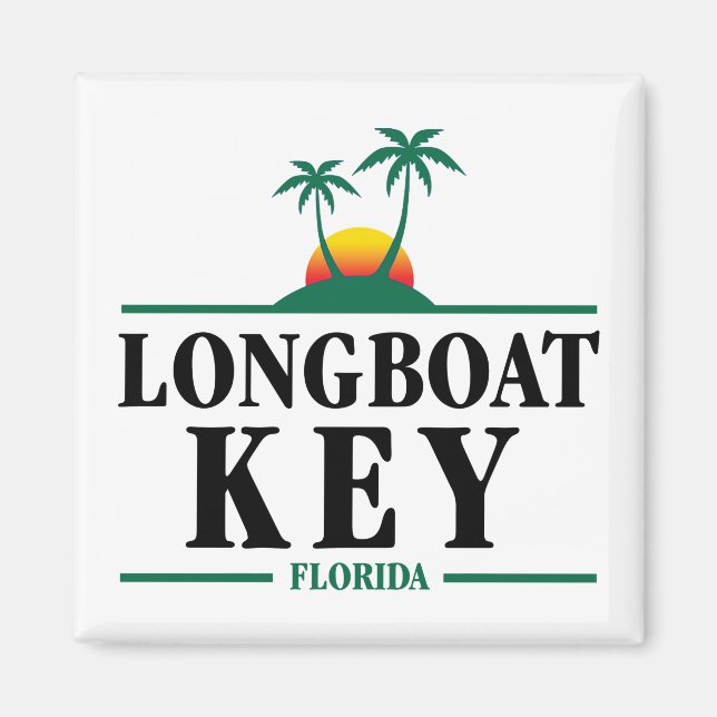 Longboat Key Florida Magnet (Vorne)