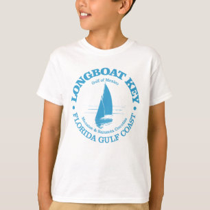 Longboat-Schlüssel (Segelboot) T-Shirt