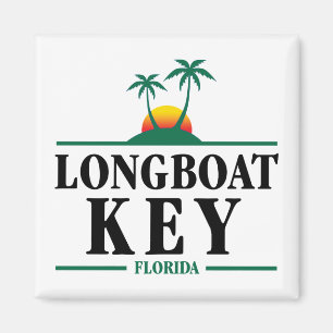 Longboat Schlüsselflorida Magnet