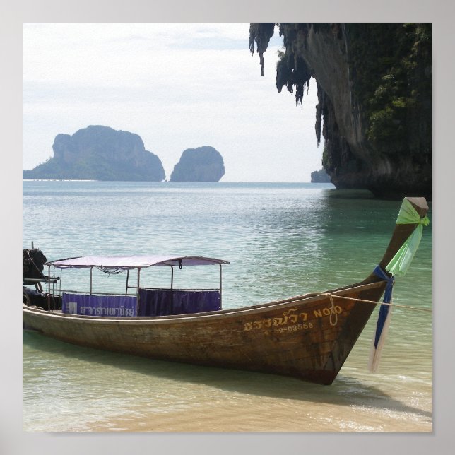 Longboat Thailand Poster (Vorne)