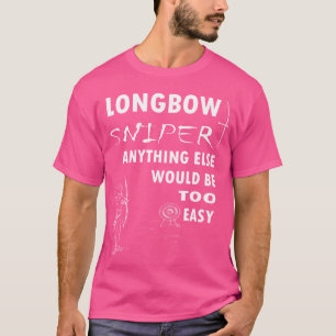 Longbow Archery Japanisches Bogenschießen T-Shirt