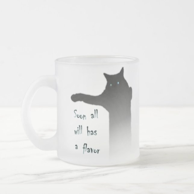 Longcat Tacgnol alles hat ein Aroma Mattglastasse (Links)