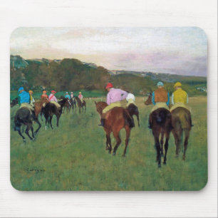 Longchamp Race Horse, Edgar Degas Mousepad