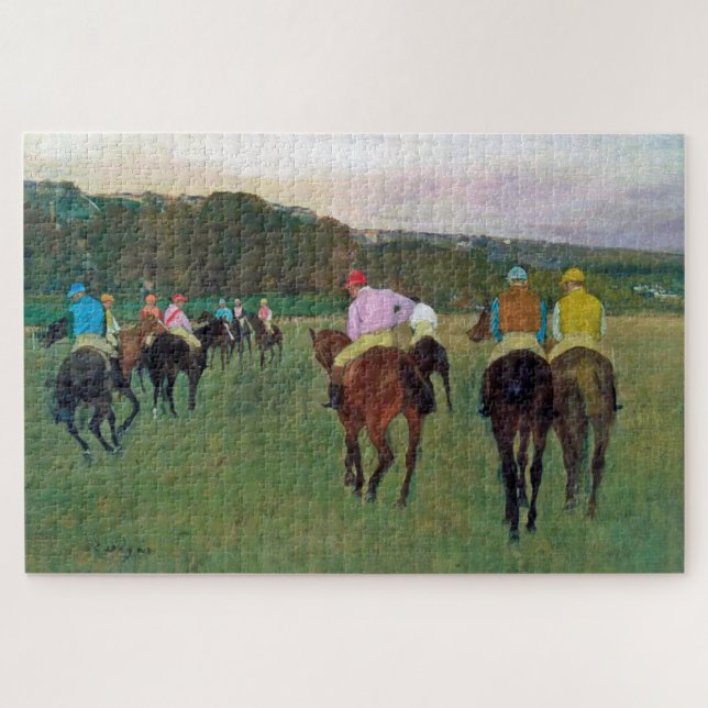 Longchamp Race Horse, Edgar Degas Puzzle (Horizontal)