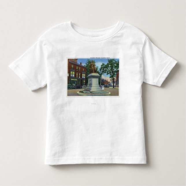 Longfellow quadratische Ansicht des Longfellow Kleinkind T-shirt (Vorderseite)