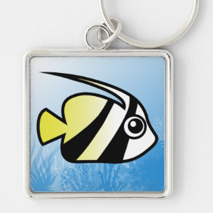 Longfin Bannerfish Schlüsselanhänger