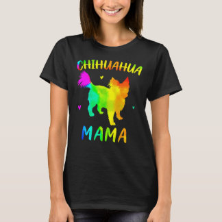 Longhhätten Chihuahua Mama T-Shirt