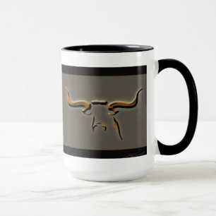 Longhorn-einfache Tasse
