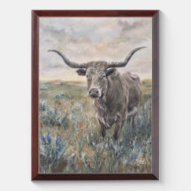 "Longhorn" Handbemalt